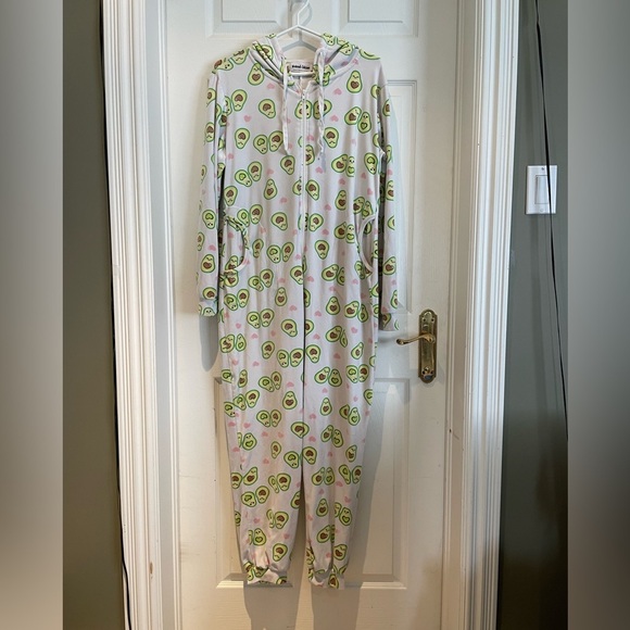 WEEKEND EDITION Women’s hooded Pajama onesie - Picture 1 of 5